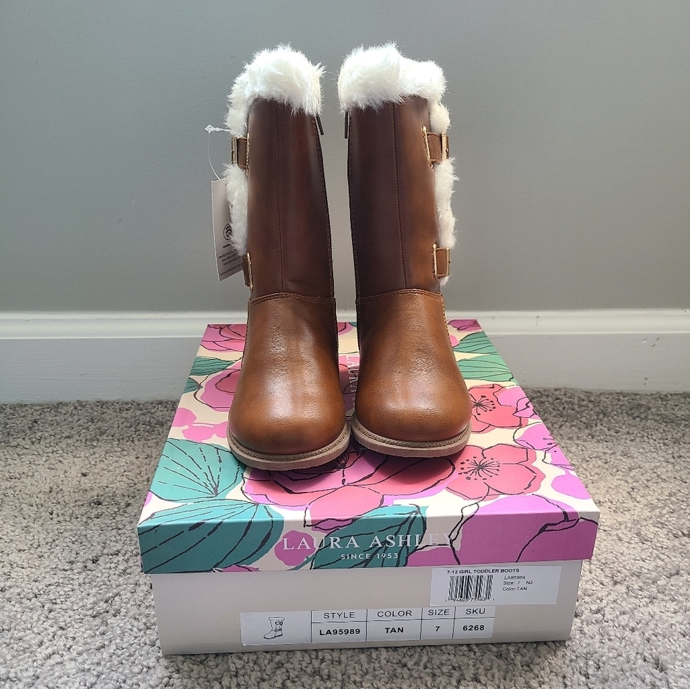 NWT Laura Ashley Tall Boots